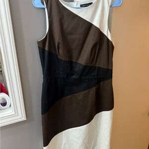 White House Black Market Colorblock Mini Dress